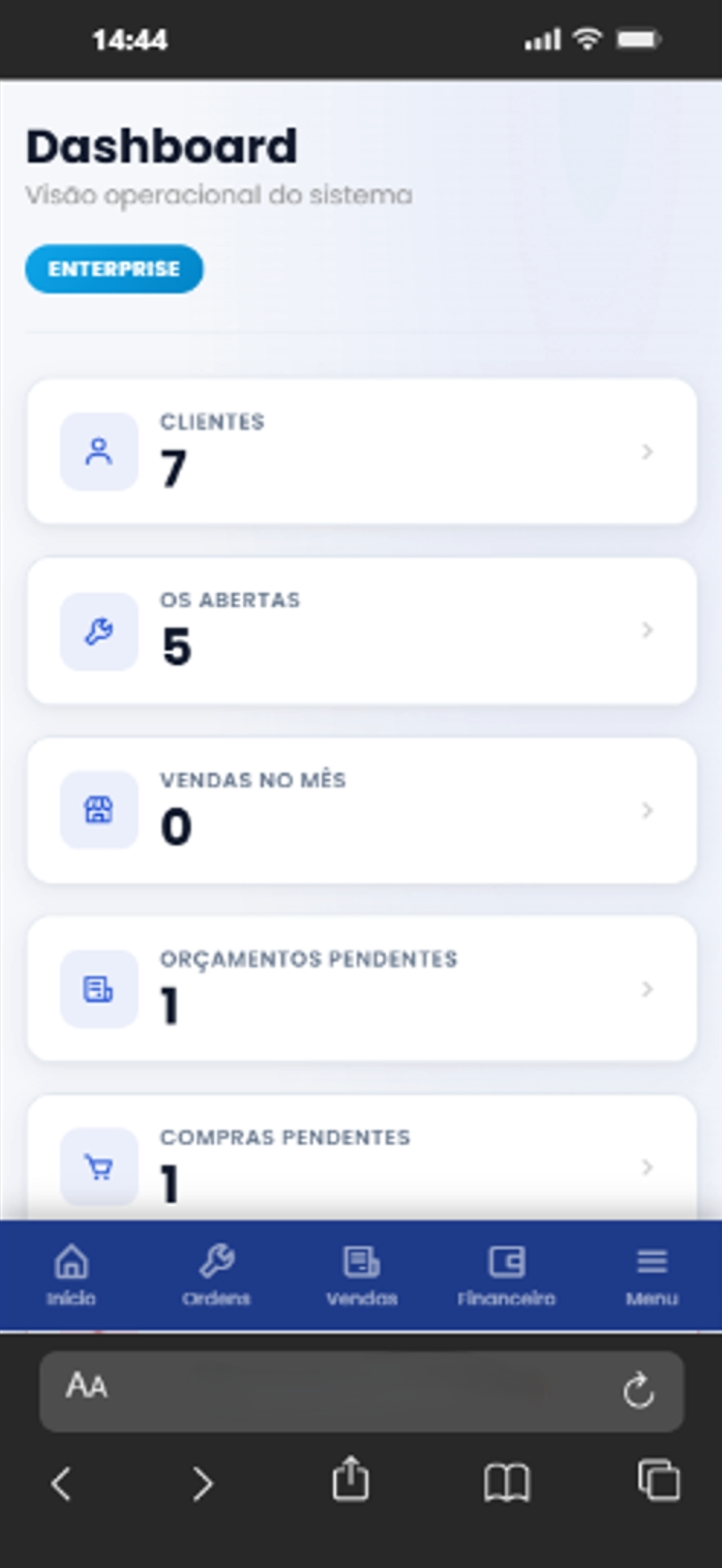 D3 Core no celular
